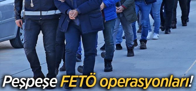 14 ilde FETÖ operasyonu: 60 gözaltı