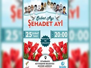 Diyarbakır'da "Şehitler Gecesi" etkinliği düzenlenecek