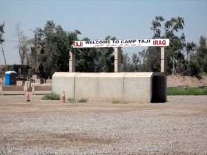 ABD'nin Irak'taki Taji askeri üssü roketlerin hedefi oldu