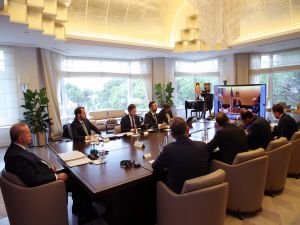 Cumhurbaşkanı Erdoğan, G20 liderler zirvesine video konferansla katıldı