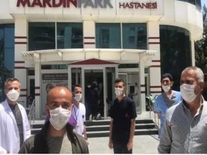 Mardin’deki pandemi hastanesi, Covid-19 tedavisi gören son hastayı taburcu etti