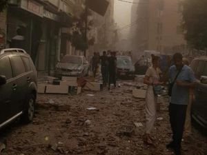 Beyrut'taki patlamada ölü ve yaralılar var