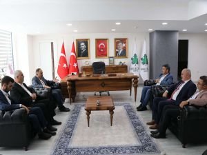 HÜDA PAR İstanbul İl Başkanlığından Gelecek Partisi İl Başkanlığına ziyaret