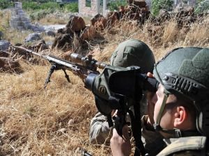 Barış Pınarı bölgesine taciz ateşi açan 3 PKK/YPG’li öldürüldü