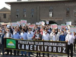 Diyarbakır'dan Fransa'ya tepki: İslam'a karşı açtığınız savaşı kazanamayacaksınız