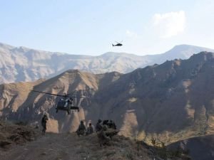 Tunceli'de PKK'ya yönelik hava destekli operasyon