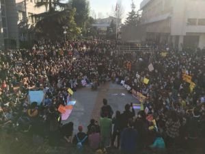 Boğaziçi Üniversitesindeki protestolara ilişkin 16 kişi gözaltına alındı