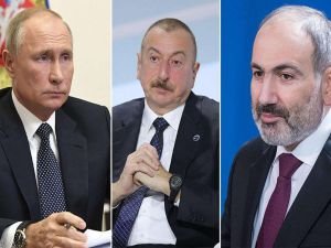 Kremlin: Putin, Aliyev ve Paşinyan Dağlık Karabağ konusunu görüşecek