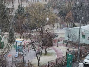 Ankara'da yoğun kar yağışı