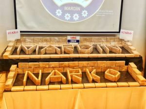 Mardin’de 112 kilogram eroin ele geçirildi
