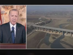 Cumhurbaşkanı Erdoğan Tohma Köprüsü'nün açılışında konuştu