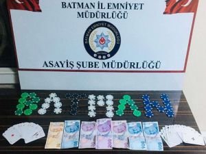 Batman'da kumar oynayanlara 8 bin TL idari para cezası
