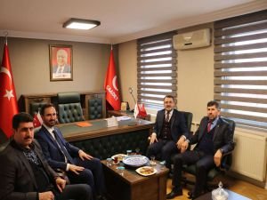 HÜDA PAR Ankara İl Başkanı'ndan Saadet Partisine ziyaret