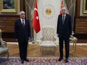 Cumhurbaşkanı Erdoğan Azerbaycan Başbakanı Asadov'u kabul etti