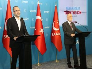 HÜDA PAR Genel Başkanı Sağlam'dan Saadet Partisi Genel Başkanı Karamollaoğlu'na ziyaret