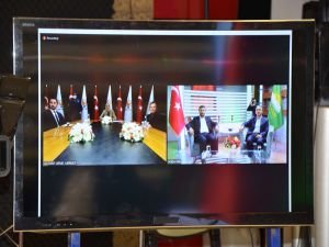HÜDA PAR ile AK Parti video konferans aracılığıyla bayramlaştı