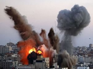 Filistin'de terör rejiminin saldırıları yedinci gününe giriyor