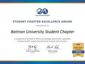 Batman Üniversitesi öğrencileri ödüllendirildi