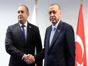 Cumhurbaşkanlığı Erdoğan Bulgaristan Cumhurbaşkanı Radev ile görüştü