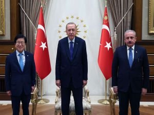 Erdoğan, Güney Kore Meclis Başkanı Park Byeong-Seug’u kabul etti