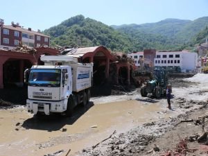 Bozkurt ilçesinde 14 günde 13 bin kamyon çamur çıkarıldı