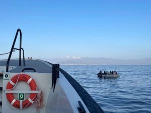 Düzensiz göçü önlemek için Sahil Güvenlik Komutanlığı Van Gölü'nde konuşlandı