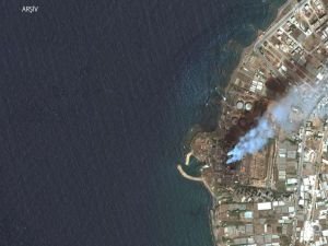 Akdeniz'de Suriye kaynaklı petrol sızıntısına ilişkin temizleme çalışmaları devam ediyor