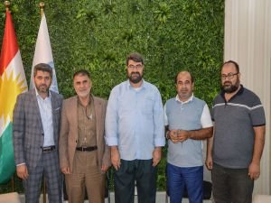 Umut Kervanı Vakfı ve Avrupa Yetim Eli Derneği yetkilileri Irak Kürdistanı'nda temaslarda bulundu