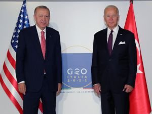 Cumhurbaşkanı Erdoğan ve Biden Roma'da görüştü