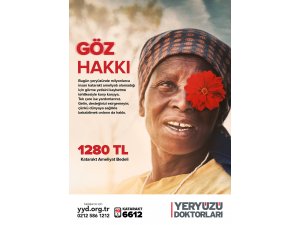 Yeryüzü Doktorları’ndan “Göz Hakkı” Kampanyası