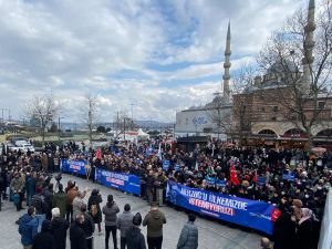 İstanbul'da katil Hertzog'a tepki: Ülkemizde istemiyoruz