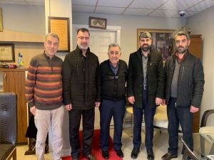 HÜDA PAR Diyarbakır İl Başkanı Dinç'ten yerel gazetelere ziyaret