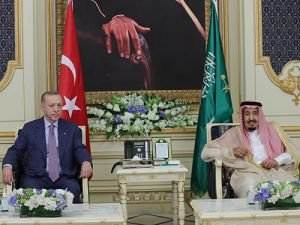 Cumhurbaşkanı Erdoğan, Suudi Arabistan El-Selam Sarayı’nda