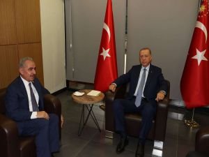 Cumhurbaşkanı Erdoğan, Filistin Başbakanı Iştiyye ile görüştü