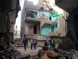 Mısır'da bina çöktü: 3 ölü 4 yaralı