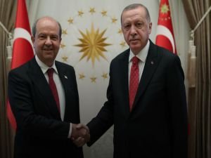 KKTC Cumhurbaşkanı Tatar’dan Cumhurbaşkanı Erdoğan’a tebrik
