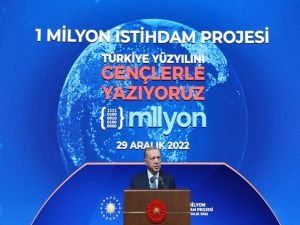 Cumhurbaşkanı Erdoğan, 1 Milyon İstihdam Projesi Kamuoyu Bilgilendirme Programı’na katıldı