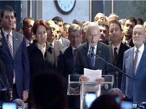 Millet İttifakı'nın Cumhurbaşkanı adayı Kılıçdaroğlu olarak duyuruldu
