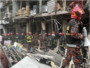 Bangladeş'te bir binada patlama: 14 ölü