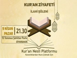 Diyarbakır'da Kur'an ziyafeti ve ilahi şöleni düzenlenecek