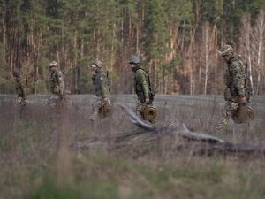 Belarus sınırına tanksavar mayın önlemi