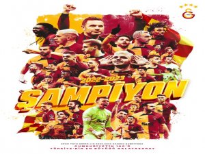 Süper Lig'de şampiyon Galatasaray!