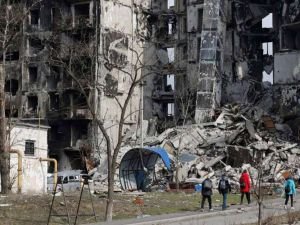 Kiev'e hava saldırısı: 3 ölü, 10 yaralı