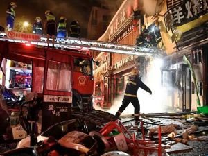 Çin'de restoranda patlama: 31 ölü