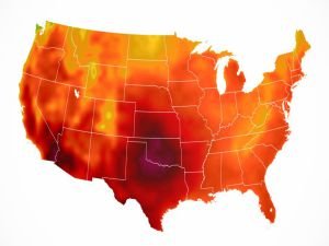 ABD genelinde sıcak hava uyarısı