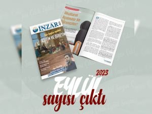 İnzar Dergisi 2023 Eylül sayısı çıktı