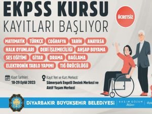 EKPSS kurs kayıtları başladı