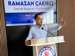 Eğitim-Bir-Sen Genel Başkan Yardımcısı Çakırcı: Mülakat adaletin celladıdır