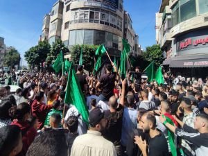 Ramallah'ta direnişe destek gösterileri