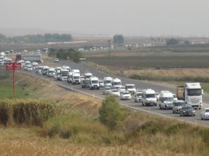 Diyarbakır'daki Filistin mitingine Batman'dan büyük konvoy desteği